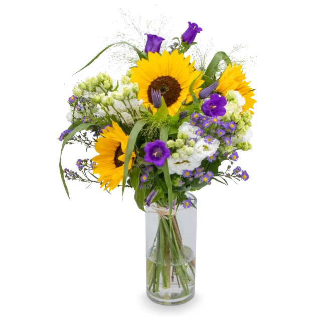 Bouquet with sunflower